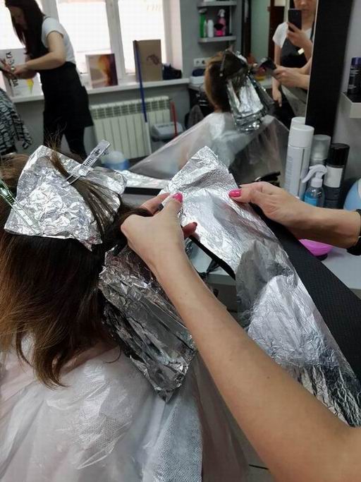 Hair coloring